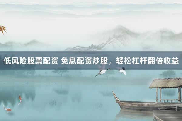 低风险股票配资 免息配资炒股，轻松杠杆翻倍收益
